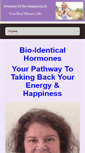 Mobile Screenshot of naturalhormonehealth.com